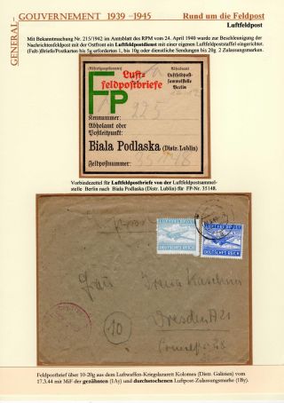 GENERALGOUVERNEMENT 1939-1945 – list 106