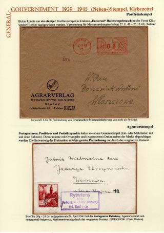 GENERALGOUVERNEMENT 1939-1945 – list 114