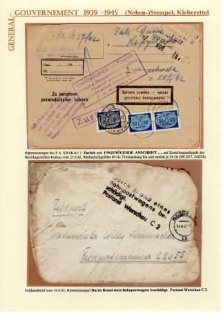 GENERALGOUVERNEMENT 1939-1945 – list 122