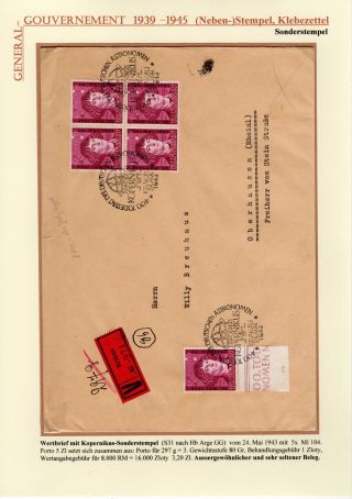 GENERALGOUVERNEMENT 1939-1945 – list 124