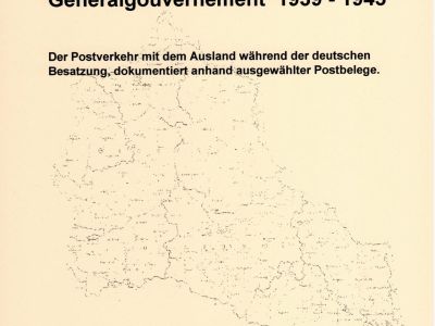 GENERALGOUVERNEMENT 1939-1945 (POŠTOVNÍ STYK SE ZAHRANIČÍM)