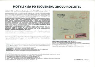 Motýlek se na Slovensku opět rozletěl II – sheet 1