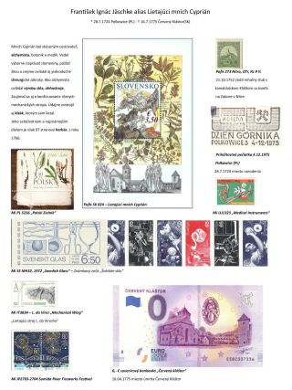 František Ignác Jäschke alias Létající mnich Cyprián – sheet 1