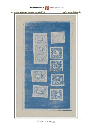 PŘÍLEŽITOSTNÁ EMISE K 70. NAROZENINÁM T. G. MASARYKA – sheet 4