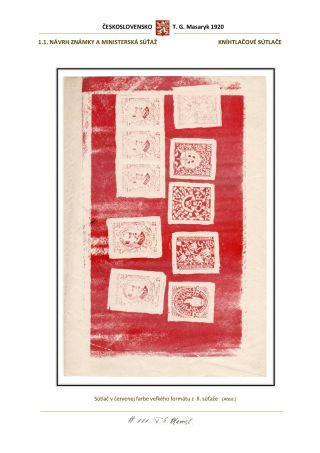 PŘÍLEŽITOSTNÁ EMISE K 70. NAROZENINÁM T. G. MASARYKA – sheet 5