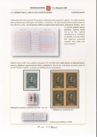 PŘÍLEŽITOSTNÁ EMISE K 70. NAROZENINÁM T. G. MASARYKA – sheet 15
