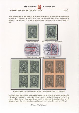 PŘÍLEŽITOSTNÁ EMISE K 70. NAROZENINÁM T. G. MASARYKA – list 19