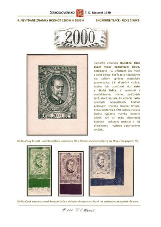 PŘÍLEŽITOSTNÁ EMISE K 70. NAROZENINÁM T. G. MASARYKA – list 44