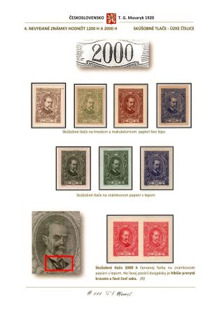 PŘÍLEŽITOSTNÁ EMISE K 70. NAROZENINÁM T. G. MASARYKA – list 45
