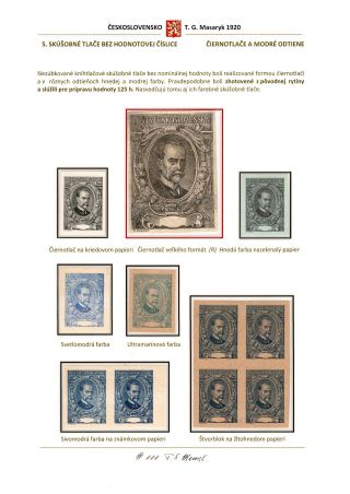 PŘÍLEŽITOSTNÁ EMISE K 70. NAROZENINÁM T. G. MASARYKA – list 47
