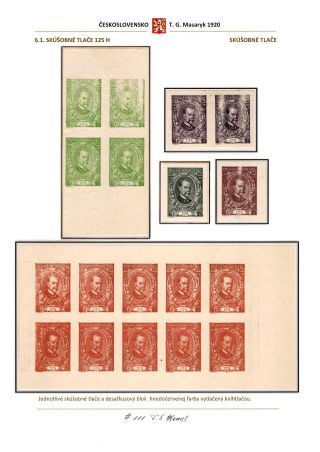 PŘÍLEŽITOSTNÁ EMISE K 70. NAROZENINÁM T. G. MASARYKA – list 49