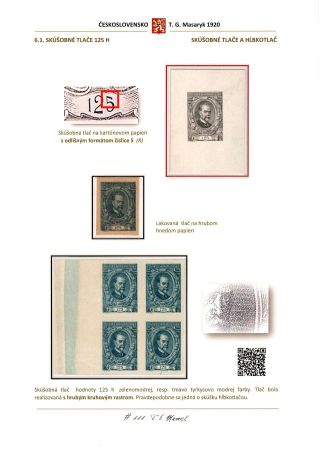 PŘÍLEŽITOSTNÁ EMISE K 70. NAROZENINÁM T. G. MASARYKA – list 50