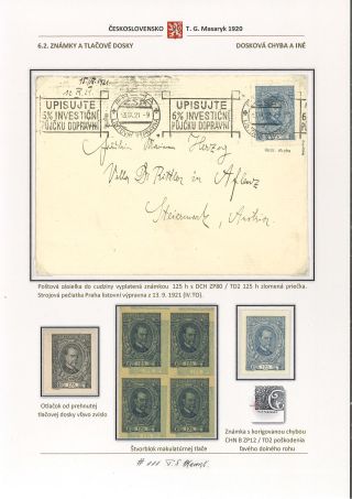 PŘÍLEŽITOSTNÁ EMISE K 70. NAROZENINÁM T. G. MASARYKA – list 58