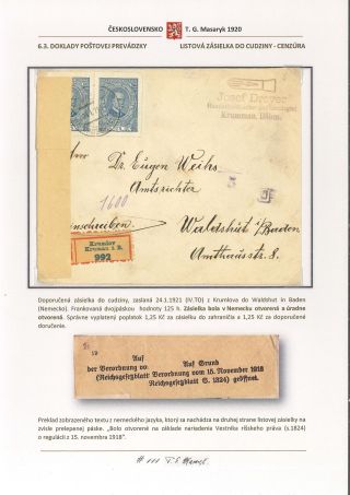 PŘÍLEŽITOSTNÁ EMISE K 70. NAROZENINÁM T. G. MASARYKA – list 66