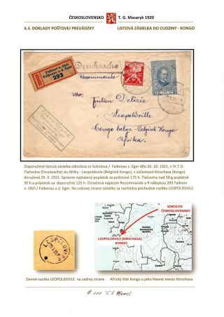 PŘÍLEŽITOSTNÁ EMISE K 70. NAROZENINÁM T. G. MASARYKA – list 68