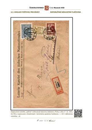 PŘÍLEŽITOSTNÁ EMISE K 70. NAROZENINÁM T. G. MASARYKA – list 71