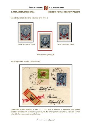 PŘÍLEŽITOSTNÁ EMISE K 70. NAROZENINÁM T. G. MASARYKA – list 74