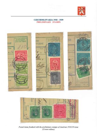 VOM KARL I. ZUM MASARYK: POSTGESCHICHTE DER TSCHECHOSLOWAKEI 1918-19 – Blatt 5