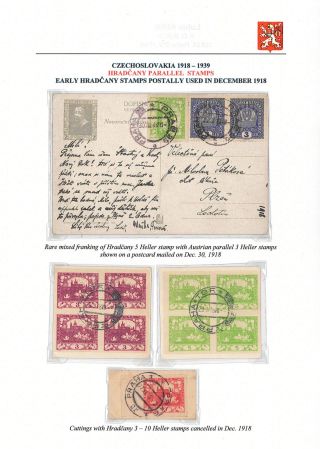 VOM KARL I. ZUM MASARYK: POSTGESCHICHTE DER TSCHECHOSLOWAKEI 1918-19 – Blatt 12