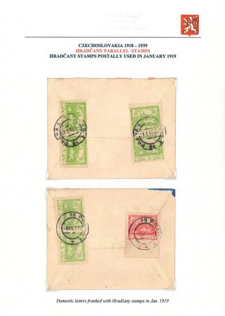 VOM KARL I. ZUM MASARYK: POSTGESCHICHTE DER TSCHECHOSLOWAKEI 1918-19 – Blatt 15