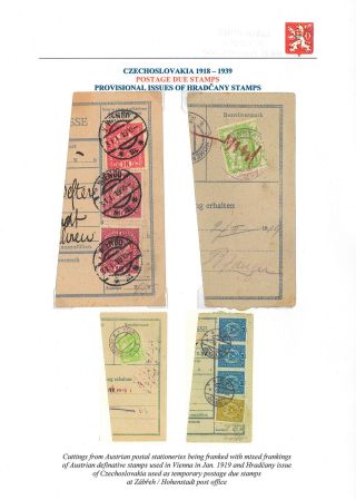 VOM KARL I. ZUM MASARYK: POSTGESCHICHTE DER TSCHECHOSLOWAKEI 1918-19 – Blatt 42