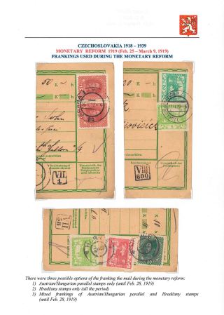 VOM KARL I. ZUM MASARYK: POSTGESCHICHTE DER TSCHECHOSLOWAKEI 1918-19 – Blatt 50