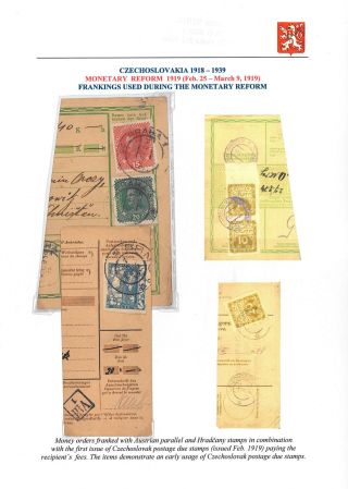 VOM KARL I. ZUM MASARYK: POSTGESCHICHTE DER TSCHECHOSLOWAKEI 1918-19 – Blatt 52