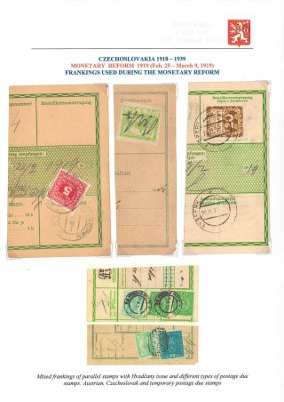 VOM KARL I. ZUM MASARYK: POSTGESCHICHTE DER TSCHECHOSLOWAKEI 1918-19 – Blatt 53