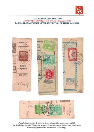 VOM KARL I. ZUM MASARYK: POSTGESCHICHTE DER TSCHECHOSLOWAKEI 1918-19 – Blatt 58