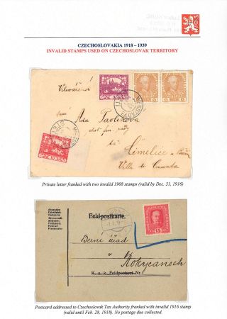 VOM KARL I. ZUM MASARYK: POSTGESCHICHTE DER TSCHECHOSLOWAKEI 1918-19 – Blatt 59