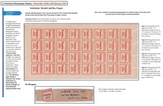 ČESKOSLOVENSKÉ NOVINOVÉ ZNÁMKY 1918-1939 (format A3) – list 4