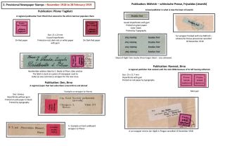 ČESKOSLOVENSKÉ NOVINOVÉ ZNÁMKY 1918-1939 (format A3) – list 7