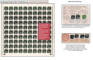 ČESKOSLOVENSKÉ NOVINOVÉ ZNÁMKY 1918-1939 (format A3) – list 35