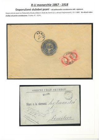 ÚŘEDNÍ PSANÍ OSVOBOZENÁ OD POŠTOVNÉHO 1867-1945 – list 3