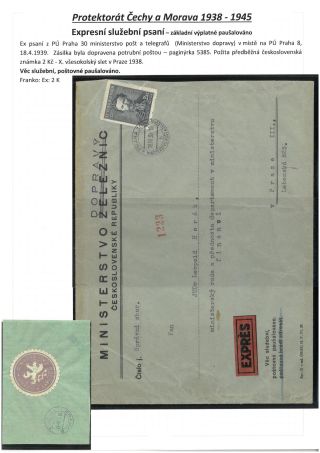ÚŘEDNÍ PSANÍ OSVOBOZENÁ OD POŠTOVNÉHO 1867-1945 – list 31
