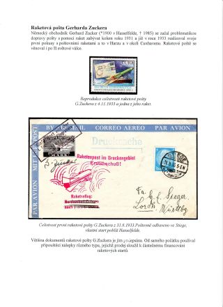 ROCKET POST ON GERMAN TERRITORY WITHIN 1955-1965 TIME PERIOD – sheet 2
