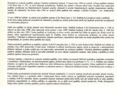 POSTAL FORGERIES OF CZECH POSTAGE STAMPS