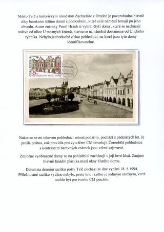 ANALOGICKÉ POHLEDNICE ČESKÉ REPUBLIKY – list 6