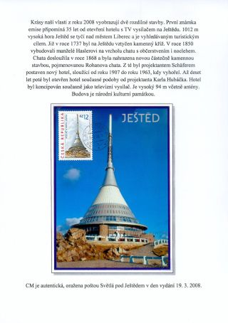 MAXIMUMKARTEN DER TSCHECHISCHEN REPUBLIK – Blatt 26