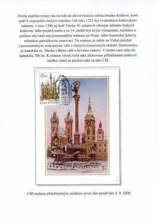 MAXIMUMKARTEN DER TSCHECHISCHEN REPUBLIK – Blatt 27