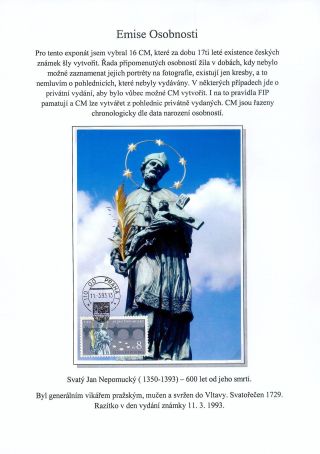 MAXIMUMKARTEN DER TSCHECHISCHEN REPUBLIK – Blatt 33