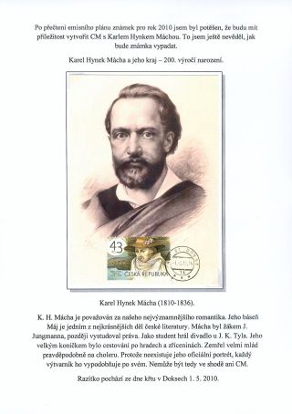 MAXIMUMKARTEN DER TSCHECHISCHEN REPUBLIK – Blatt 43