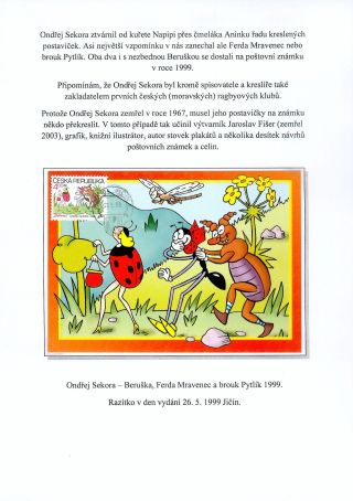 MAXIMUMKARTEN DER TSCHECHISCHEN REPUBLIK – Blatt 50