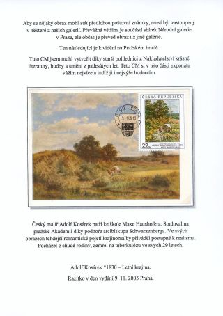 MAXIMUMKARTEN DER TSCHECHISCHEN REPUBLIK – Blatt 67