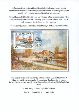 MAXIMUMKARTEN DER TSCHECHISCHEN REPUBLIK – Blatt 69