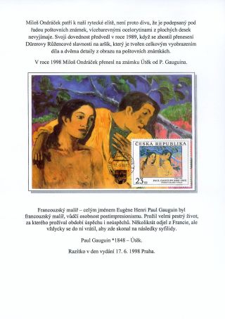 MAXIMUMKARTEN DER TSCHECHISCHEN REPUBLIK – Blatt 70