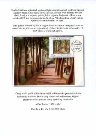 MAXIMUMKARTEN DER TSCHECHISCHEN REPUBLIK – Blatt 78