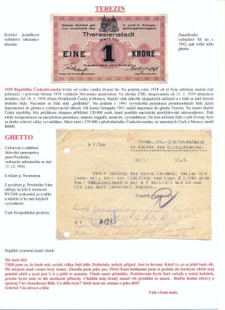 GHETTO TEREZIN – sheet 1