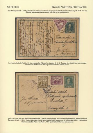 ČESKOSLOVENSKO 1918-1939: DVOJITÉ DOPISNICE V POŠTOVNÍM POUŽITÍ – list 12