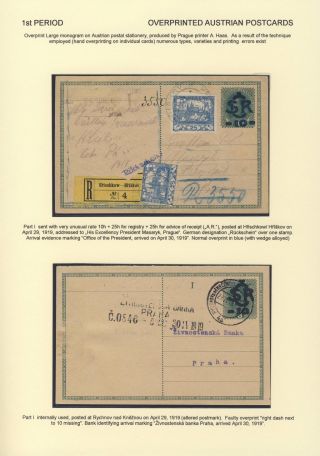 ČESKOSLOVENSKO 1918-1939: DVOJITÉ DOPISNICE V POŠTOVNÍM POUŽITÍ – list 16